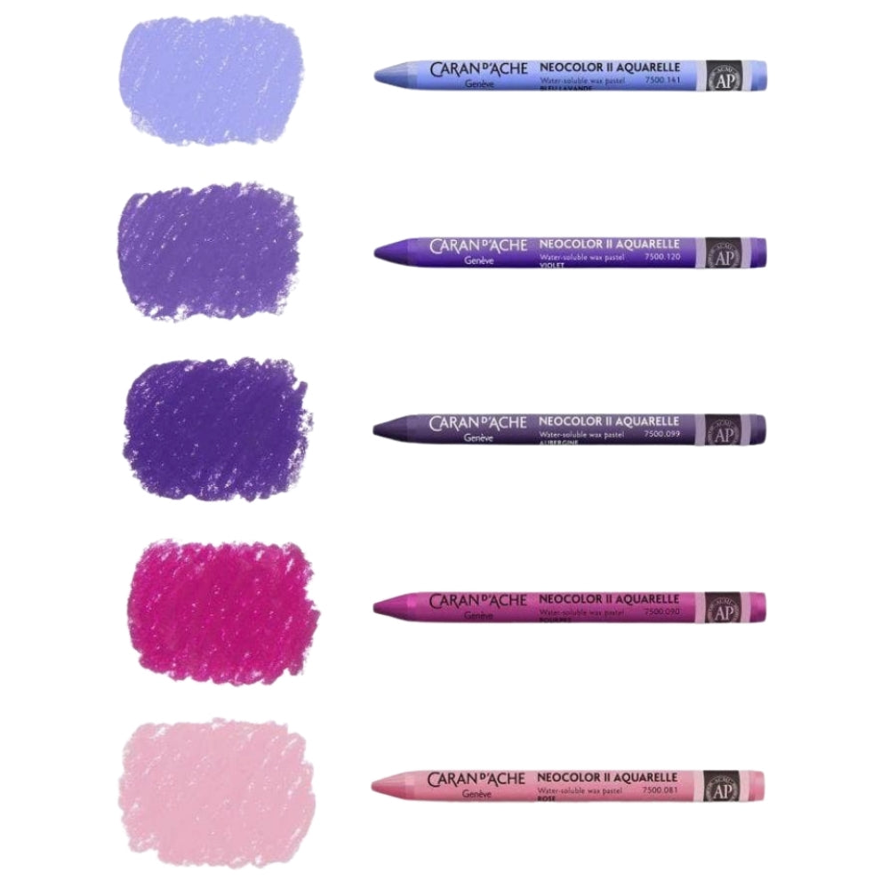 Caran d'Ache Neocolor II Aquarelle 40'lı Set