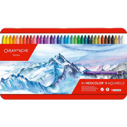 Caran d'Ache Neocolor II Aquarelle 84'lü Set