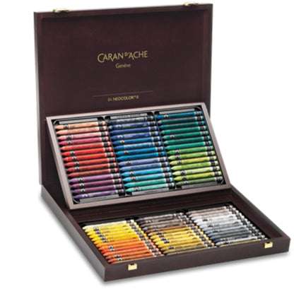 Caran d'Ache Neocolor II 84'lü Set (Ahşap Kutulu)