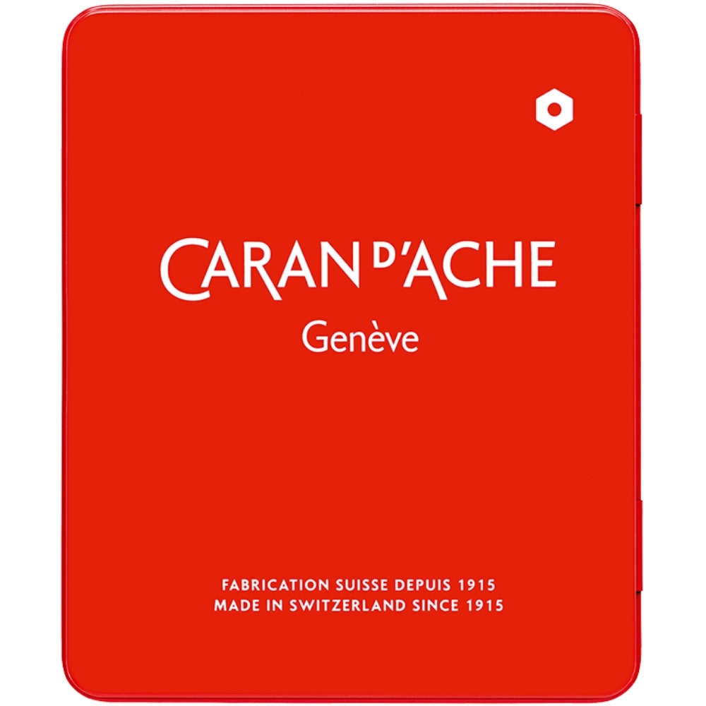 Caran d'Ache Neocolor II 10'lu Set Dark 50.Yıl (Metal Kutu)