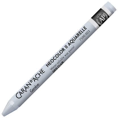 Caran d'Ache Neocolor II Aquarelle Silver Grey 002