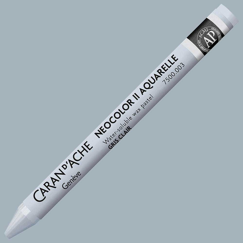 Caran d'Ache Neocolor II Aquarelle Light Grey 003