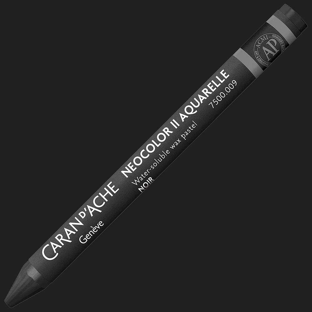 Caran d'Ache Neocolor II Aquarelle Black 009