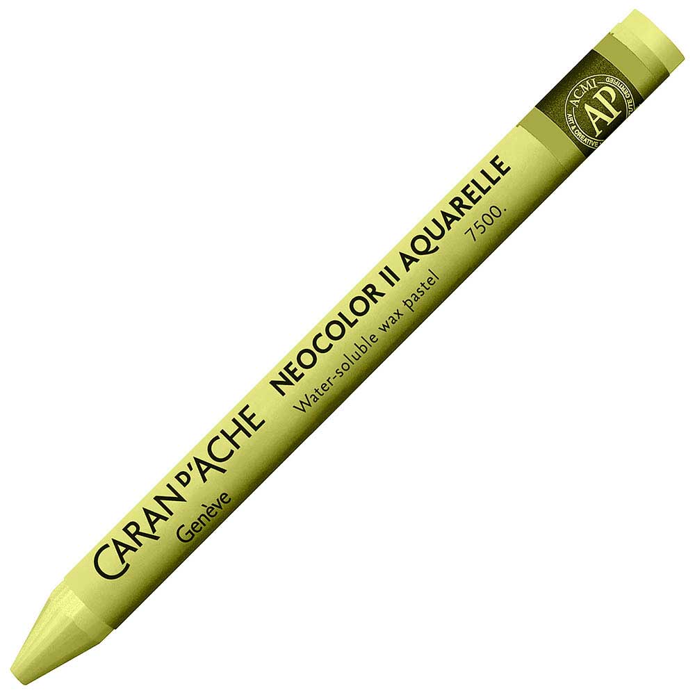 Caran d'Ache Neocolor II Aquarelle Pale Yellow 011