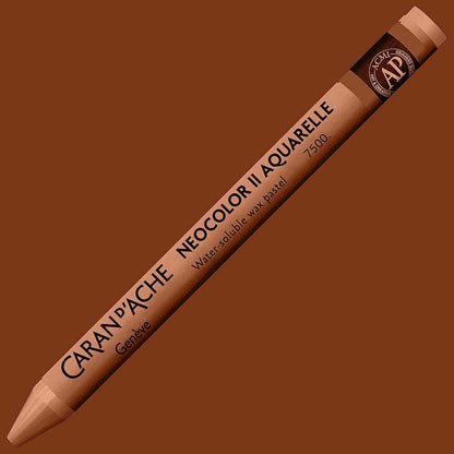 Caran d'Ache Neocolor II Aquarelle Toledo Brown 028