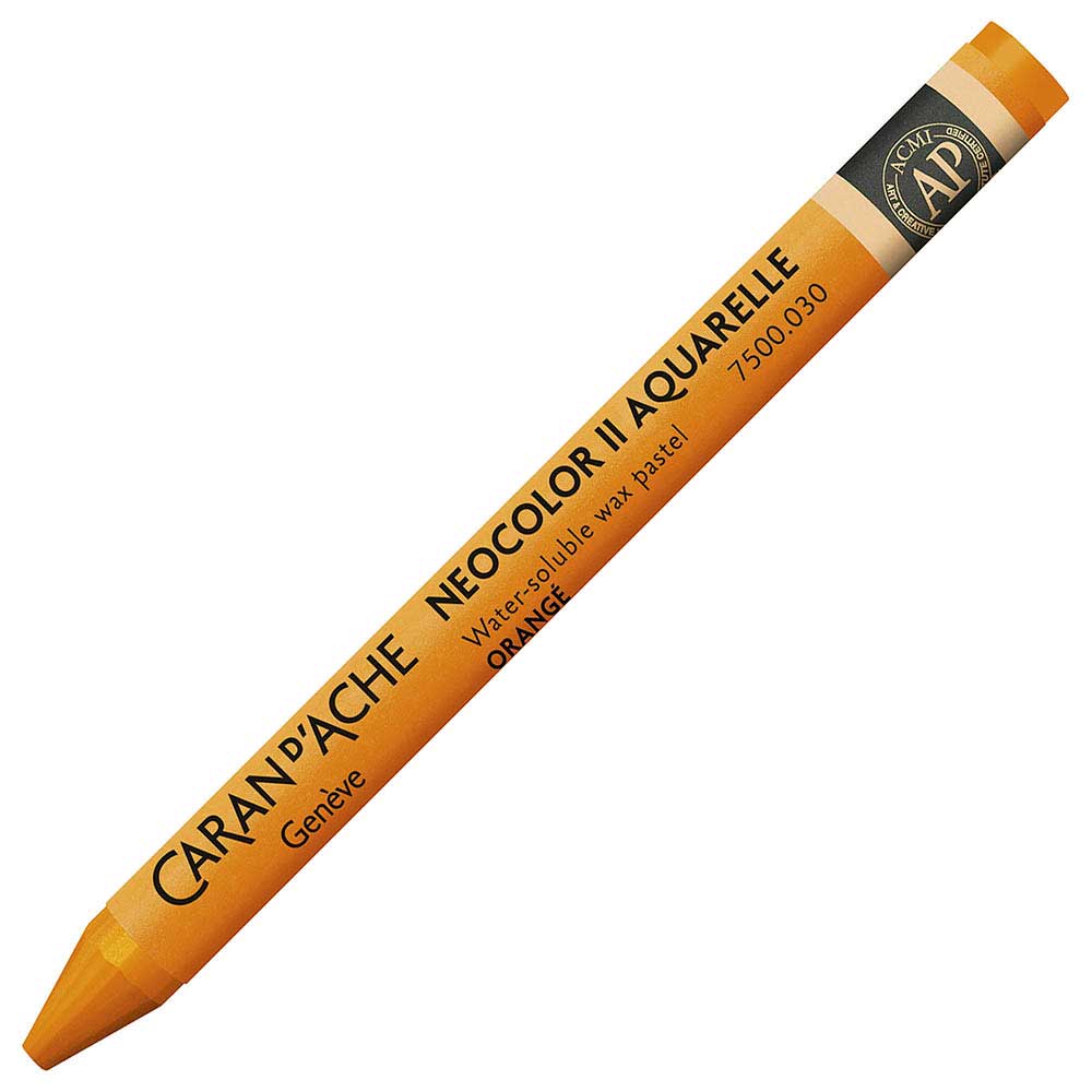 Caran d'Ache Neocolor II Aquarelle Orange 030
