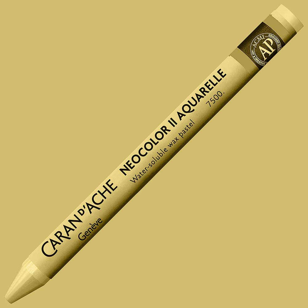Caran d'Ache Neocolor II Aquarelle Golden Ochre 033