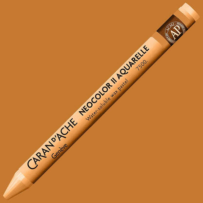 Caran d'Ache Neocolor II Aquarelle Raw Sienna 036