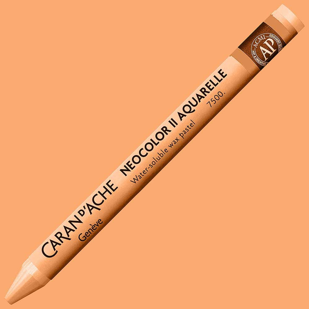 Caran d'Ache Neocolor II Aquarelle Apricot 041