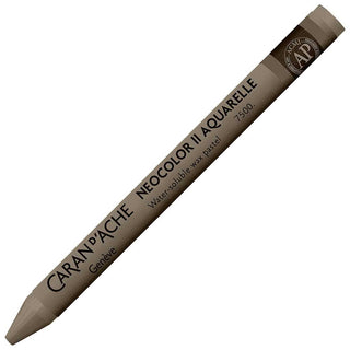 Caran d'Ache Neocolor II Aquarelle Vandycke Brown 045