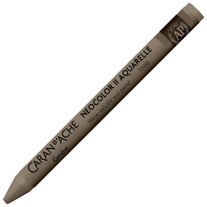 Caran d'Ache Neocolor II Aquarelle Vandycke Brown 045