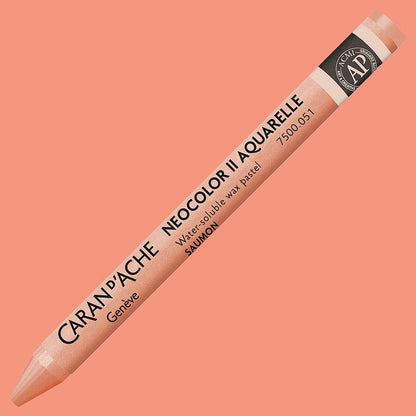 Caran d'Ache Neocolor II Aquarelle Salmon 051
