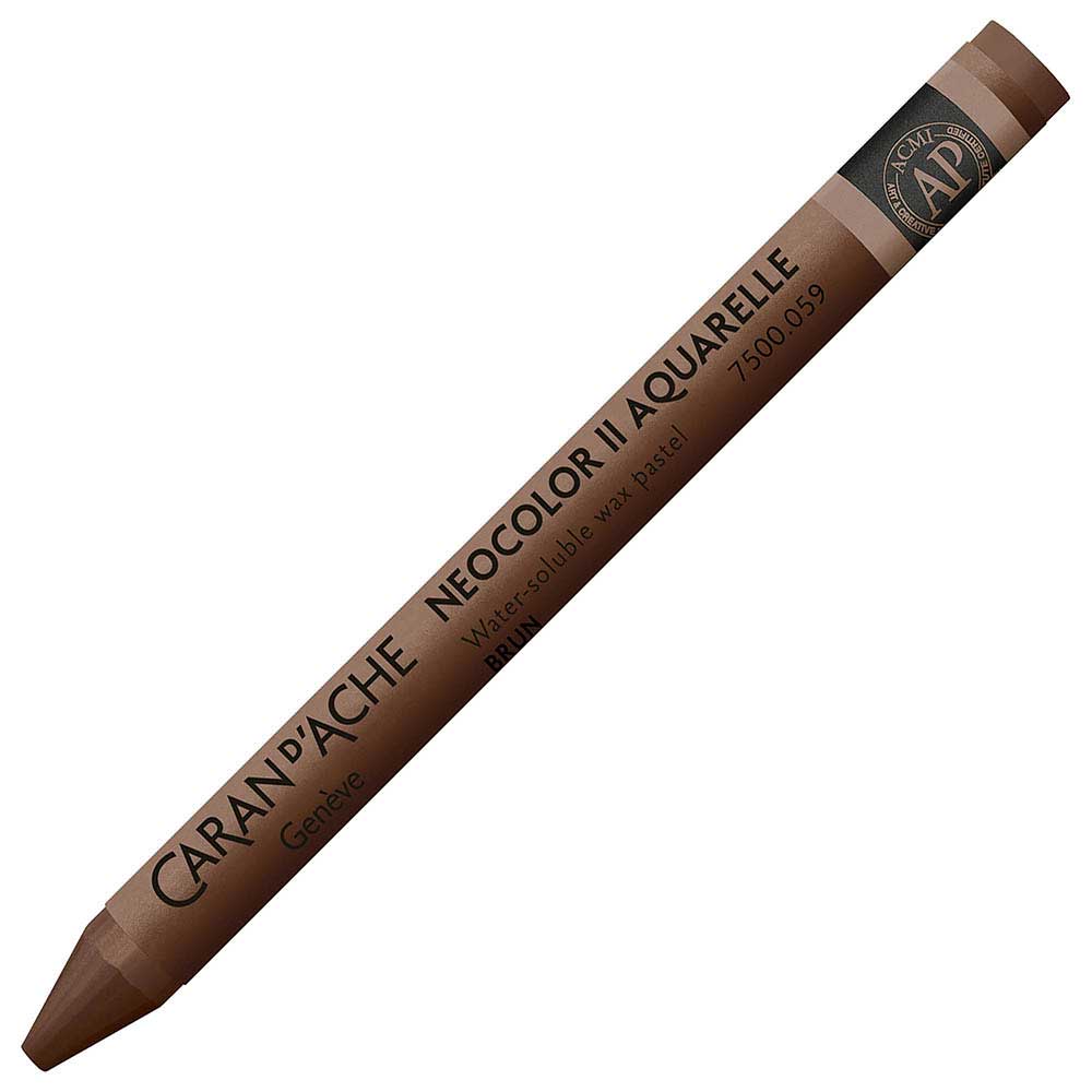 Caran d'Ache Neocolor II Aquarelle Brown 059