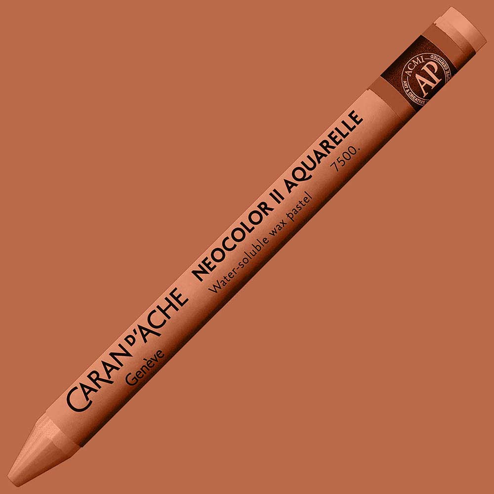 Caran d'Ache Neocolor II Aquarelle Burnt Sienna 069