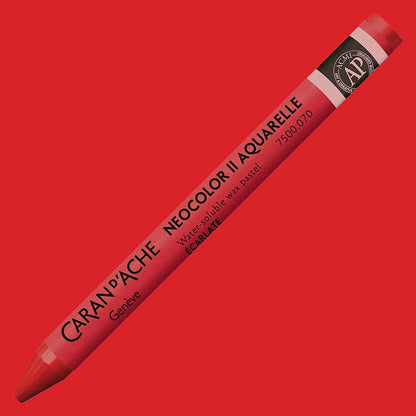 Caran d'Ache Neocolor II Aquarelle Scarlet 070