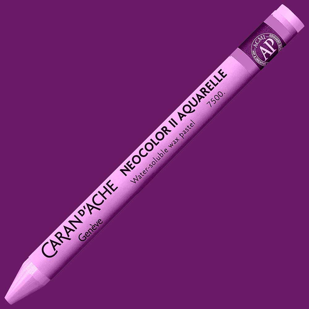 Caran d'Ache Neocolor II Aquarelle Purple Violet 100