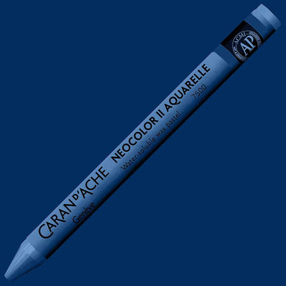 Caran d'Ache Neocolor II Aquarelle Indigo Blue 139