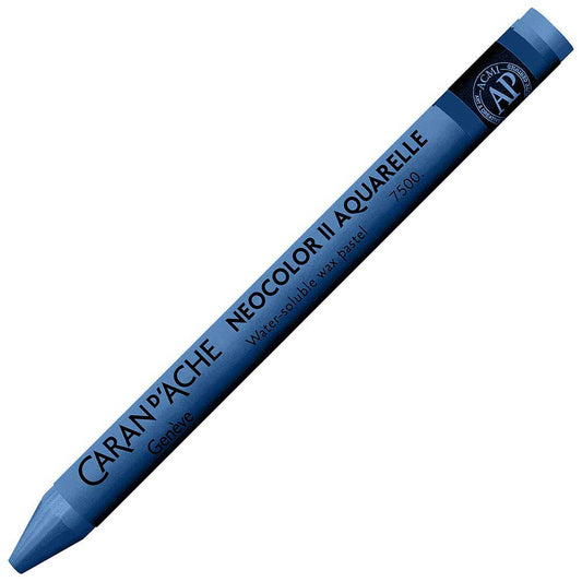 Caran d'Ache Neocolor II Aquarelle Indigo Blue 139