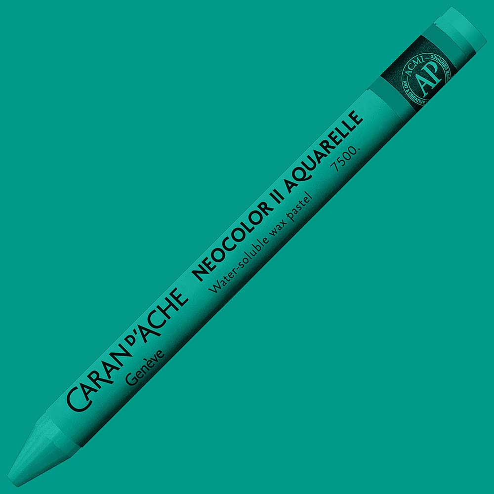 Caran d'Ache Neocolor II Aquarelle Greenish Blue 190