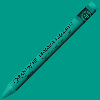 Caran d'Ache Neocolor II Aquarelle Greenish Blue 190
