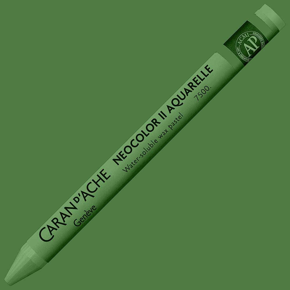 Caran d'Ache Neocolor II Aquarelle Chromium Oxyde Green 212