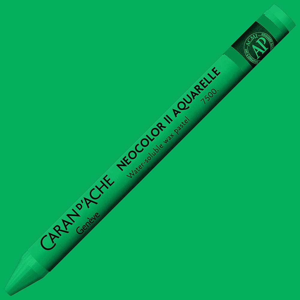 Caran d'Ache Neocolor II Aquarelle Grass Green 220