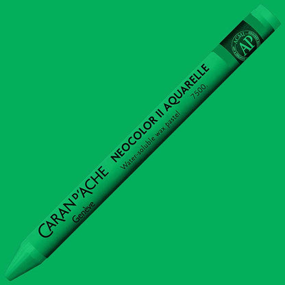 Caran d'Ache Neocolor II Aquarelle Grass Green 220