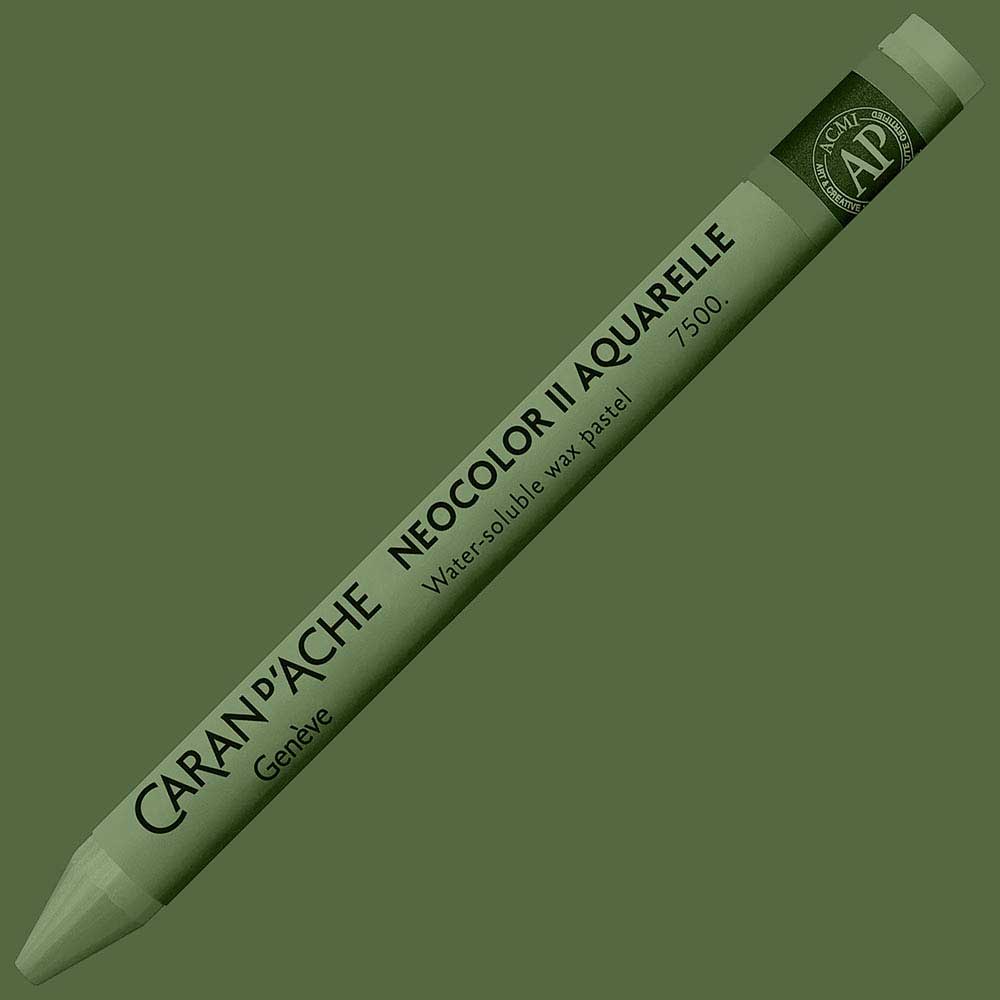 Caran d'Ache Neocolor II Aquarelle Dark Green 229