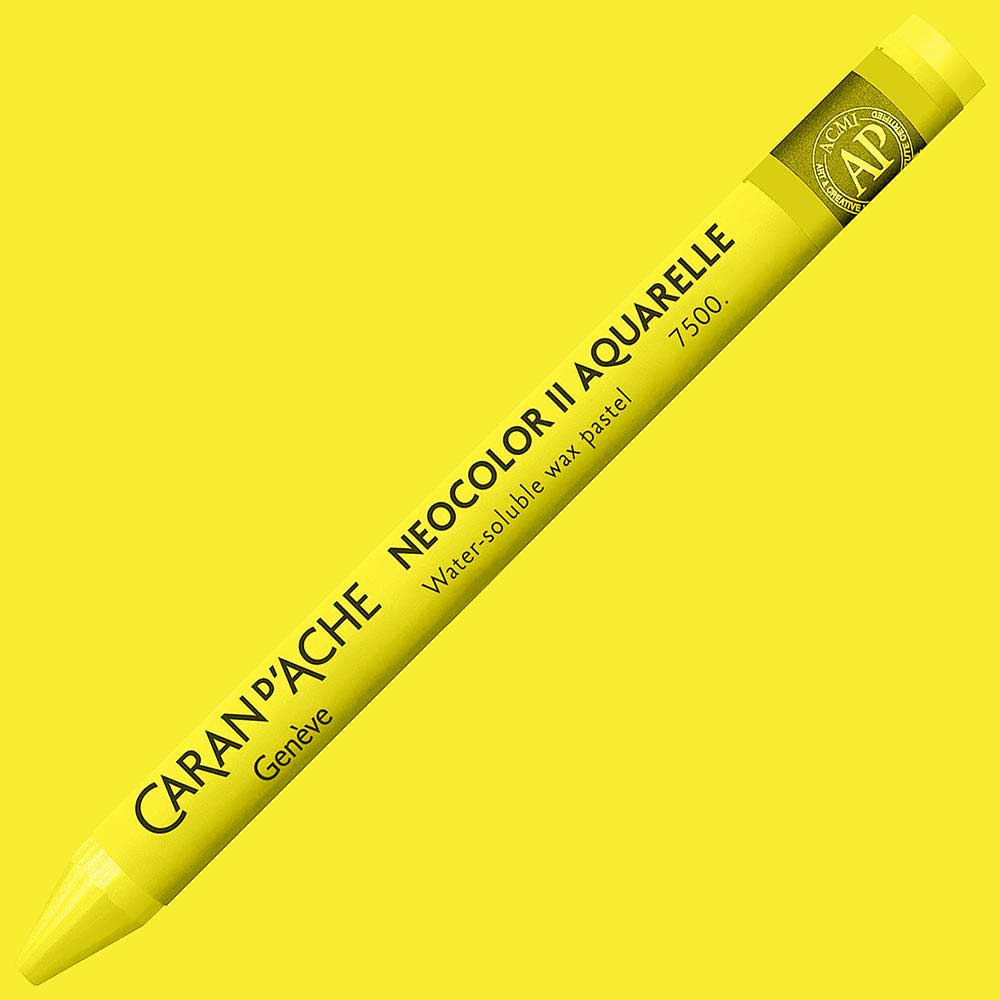 Caran d'Ache Neocolor II Aquarelle Lemon Yellow 240