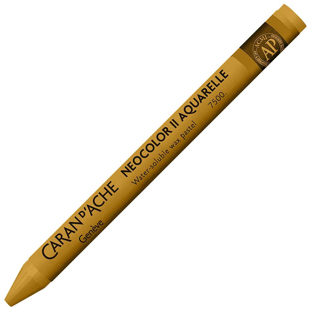 Caran d'Ache Neocolor II Aquarelle Gold 499