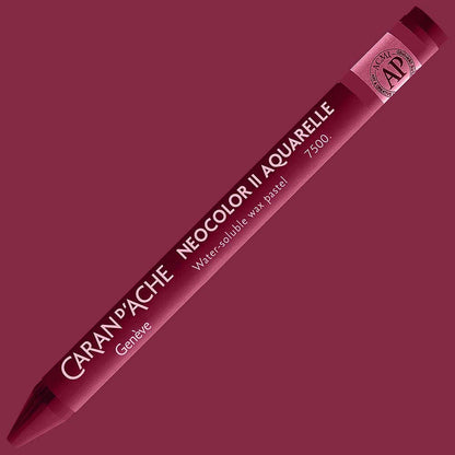 Caran d'Ache Neocolor II Aquarelle Crimson Alizarin (hue) 589