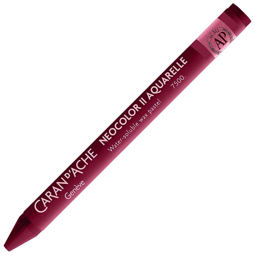 Caran d'Ache Neocolor II Aquarelle Crimson Alizarin (hue) 589