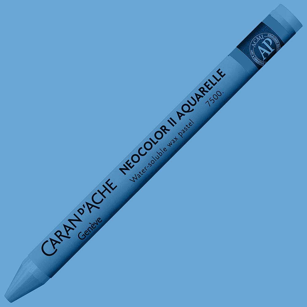 Caran d'Ache Neocolor II Aquarelle Light Cobalt Blue (hue) 661