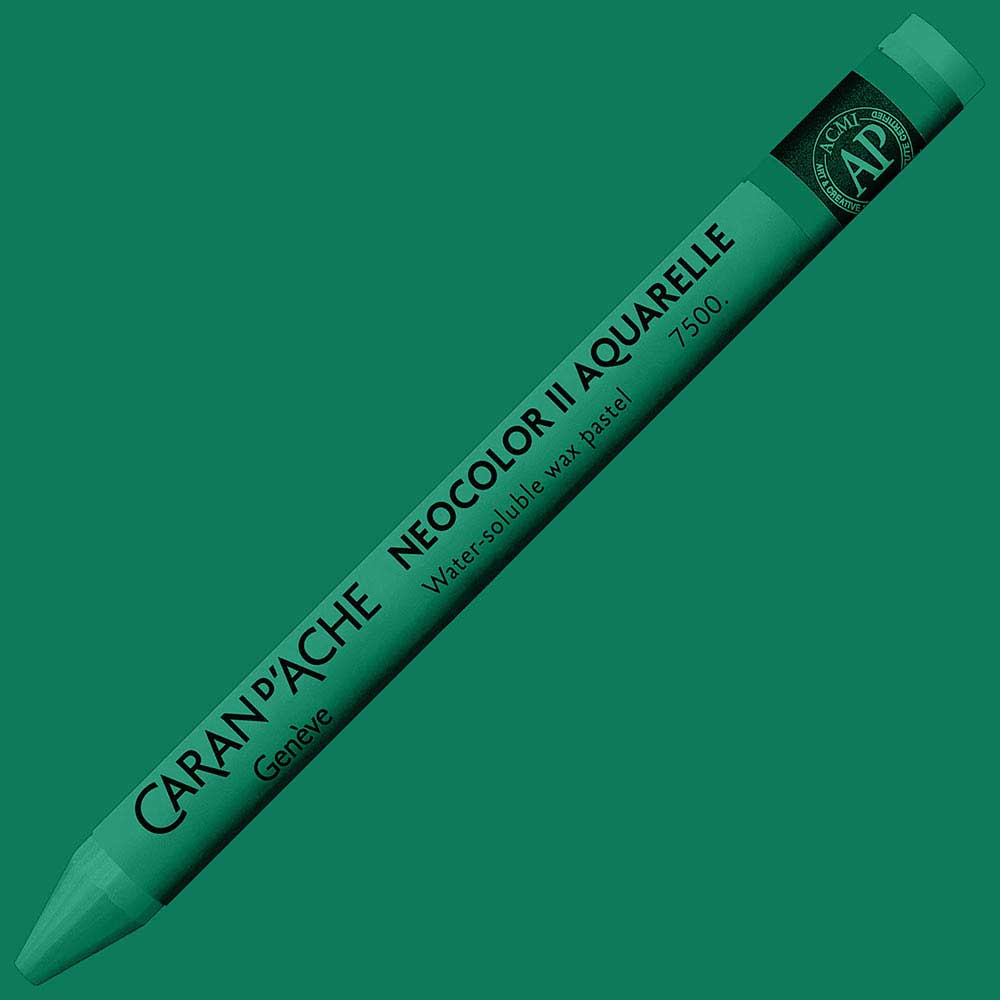 Caran d'Ache Neocolor II Aquarelle Phthalocyanine Green 710