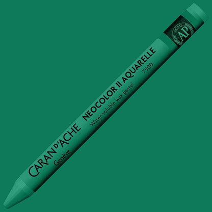 Caran d'Ache Neocolor II Aquarelle Phthalocyanine Green 710