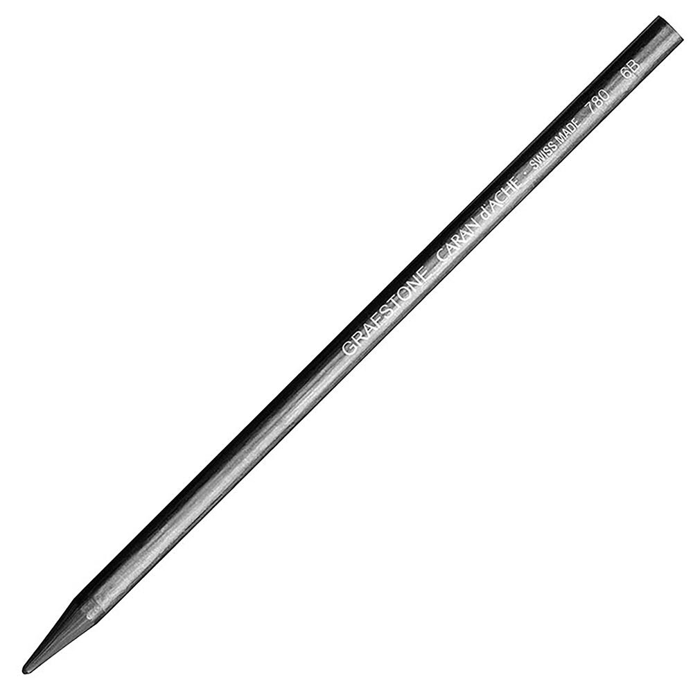 Caran d'Ache Grafstone Saf Grafit Dereceli Kalem 6B