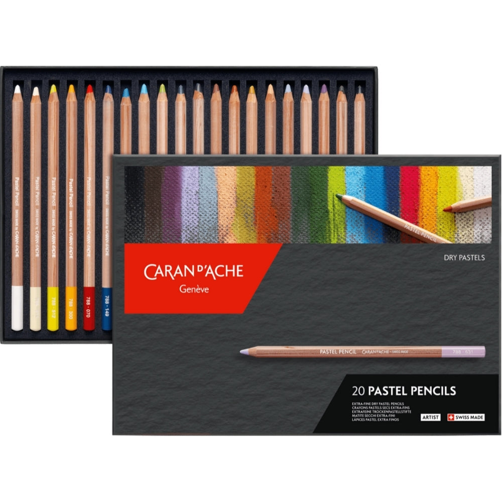 Caran d'Ache Pastel Pencil 20'li Set (Pastel Kalem)