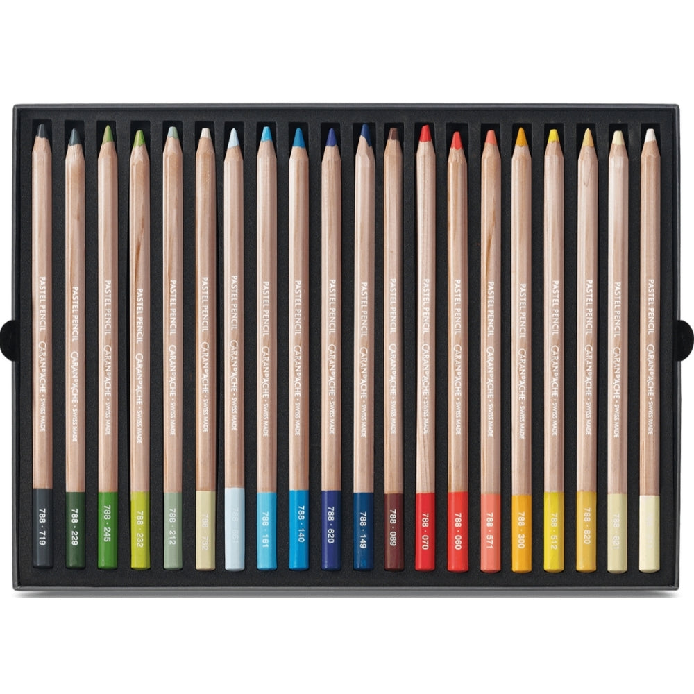 Caran d'Ache Pastel Pencil 40'lı Set (Pastel Kalem)