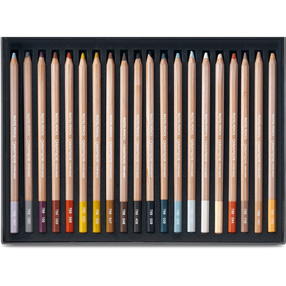 Caran d'Ache Pastel Pencil 40'lı Set (Pastel Kalem)