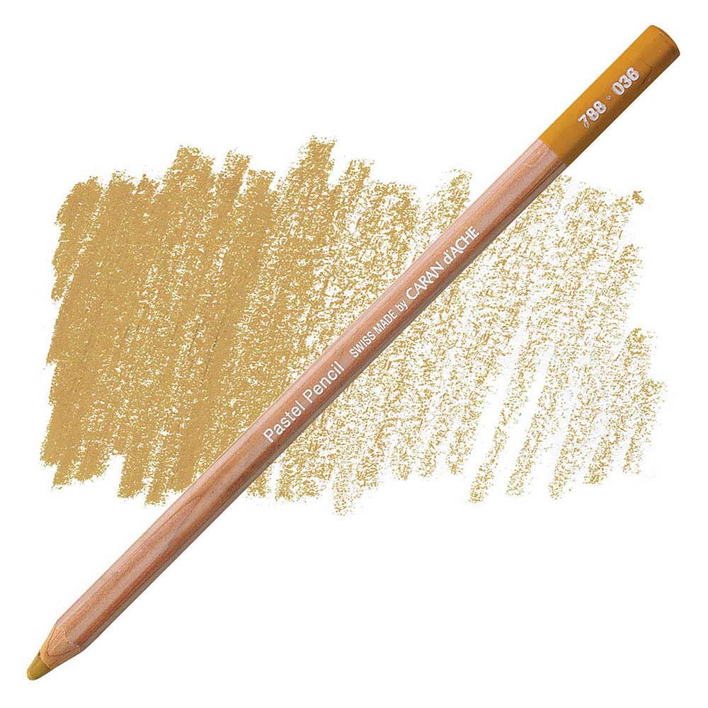 Caran d'Ache Pastel Pencil Raw Sienna 036