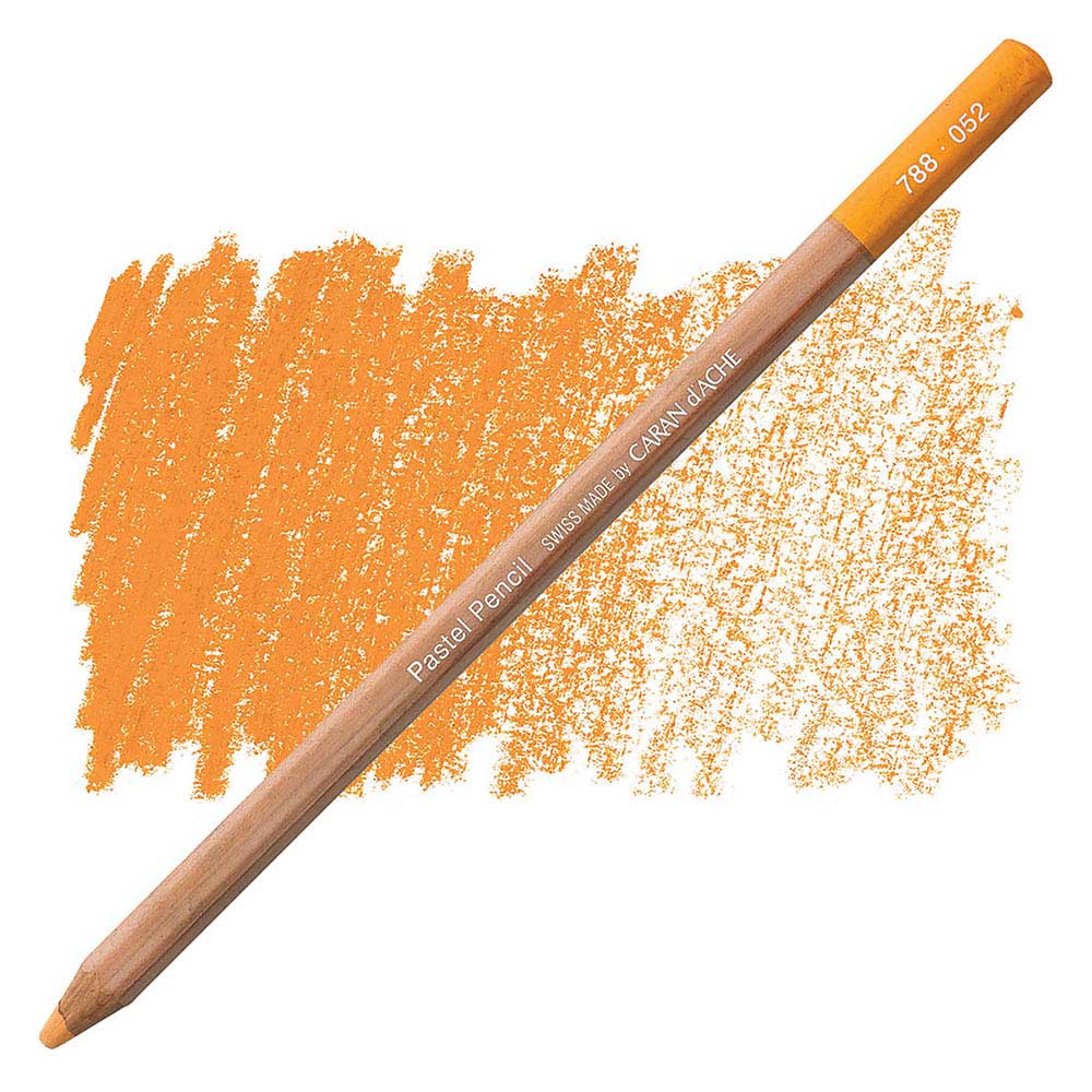 Caran d'Ache Pastel Pencil Saffron 052