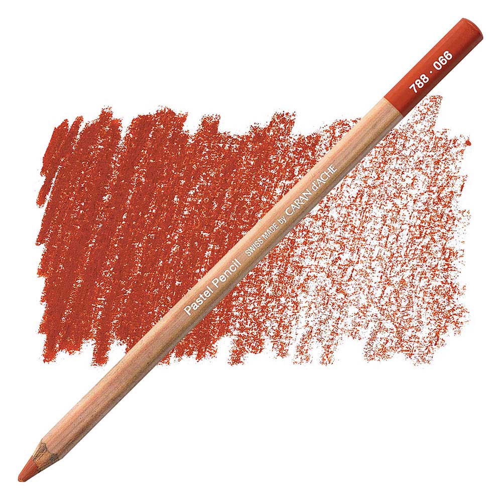 Caran d'Ache Pastel Pencil Raw Russet 066