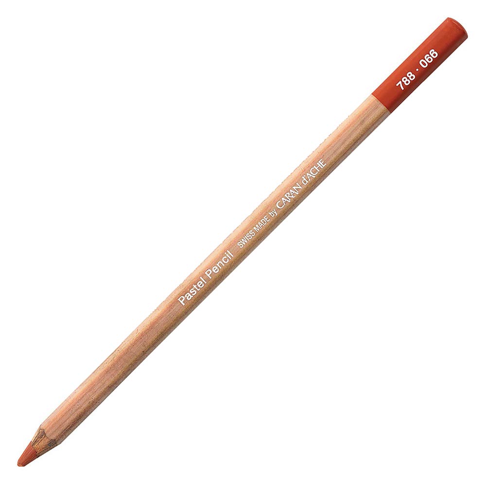 Caran d'Ache Pastel Pencil Raw Russet 066