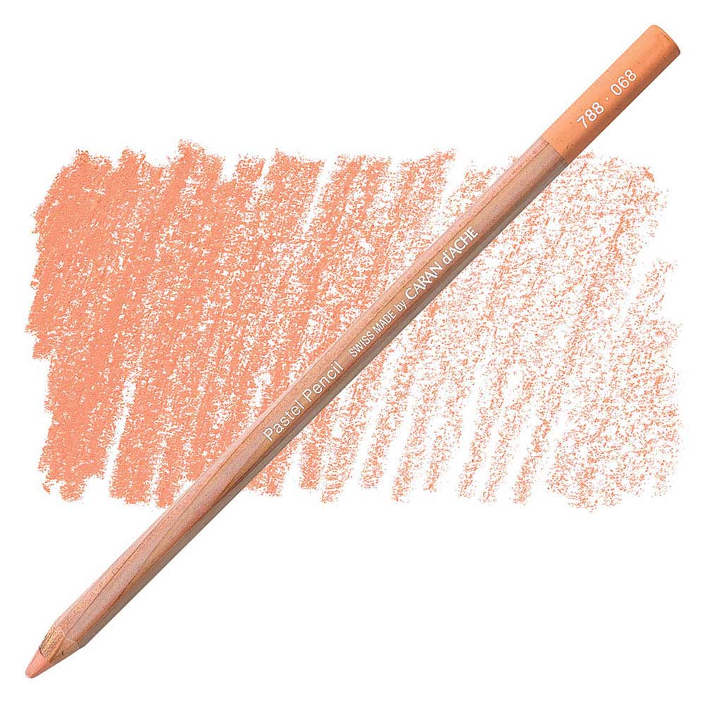 Caran d'Ache Pastel Pencil Herculanum Red 068