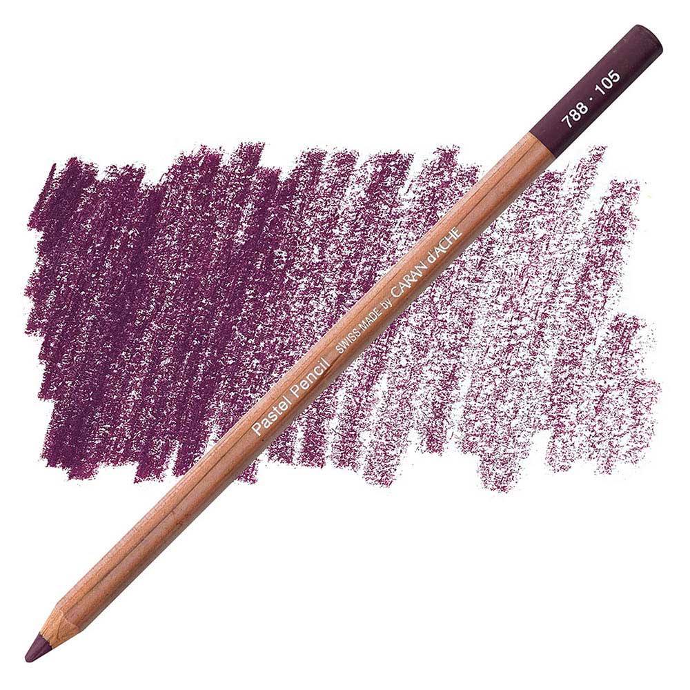 Caran d'Ache Pastel Pencil Plum 105