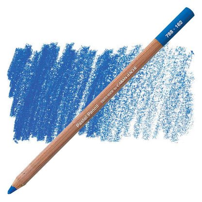 Caran d'Ache Pastel Pencil Phthalocyanine Blue 162