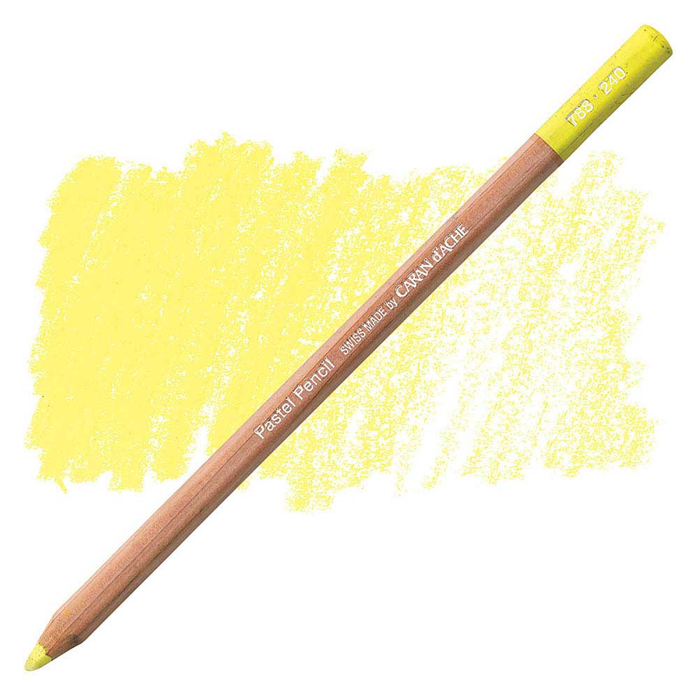 Caran d'Ache Pastel Pencil Lemon Yellow 240