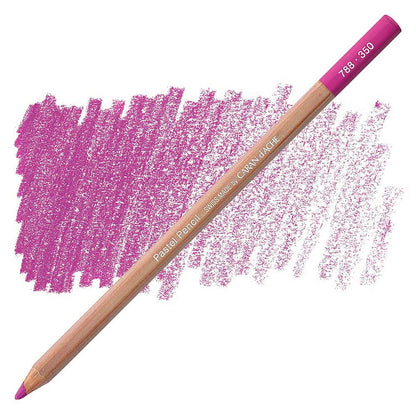 Caran d'Ache Pastel Pencil Purplish Red 350