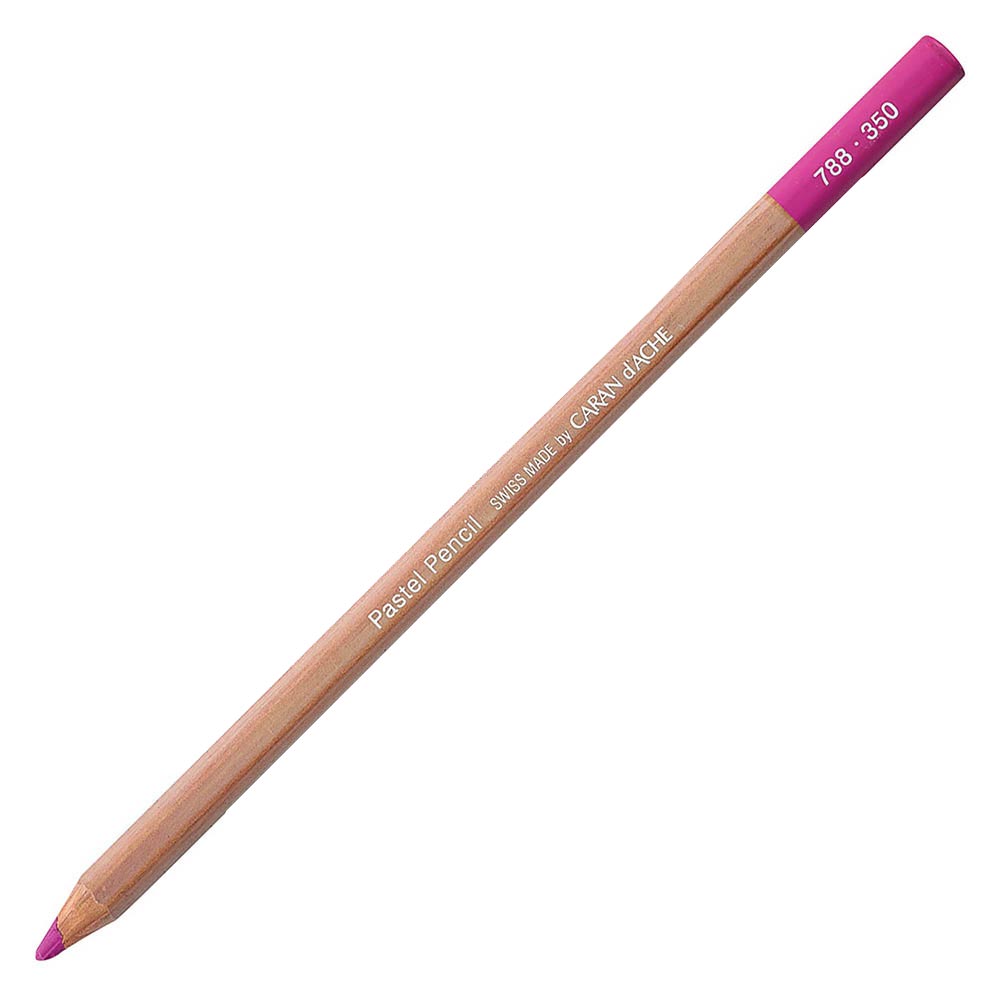 Caran d'Ache Pastel Pencil Purplish Red 350