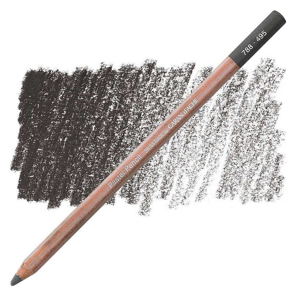 Caran d'Ache Pastel Pencil Slate Grey 495